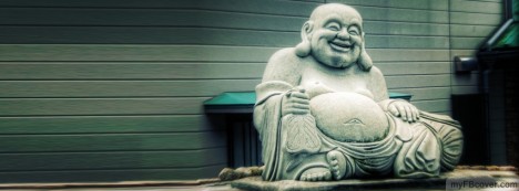 Laughing Buddha Facebook Cover