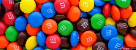 M and M Candies Facebook Cover