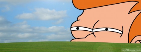 Spying Futurama Facebook Cover