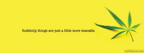 Suddenly Marijuana Facebook Cover