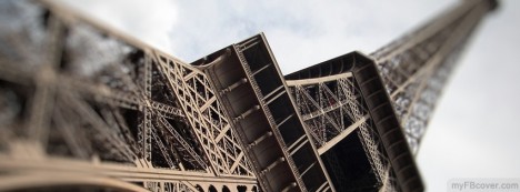 Eiffel Tower Bottom Facebook Cover