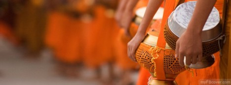 Laos Monks Facebook Cover