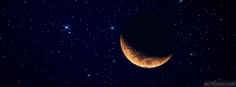 Moon Crescent Facebook Cover