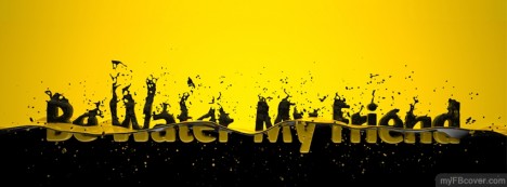 Be Water Facebook Cover