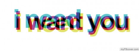 I want you Facebook Cover