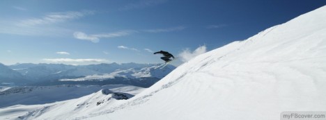 Skier Facebook Cover