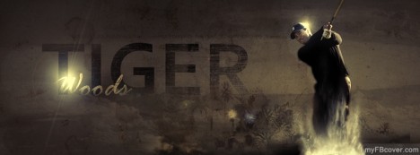 Tiger Woods Facebook Cover